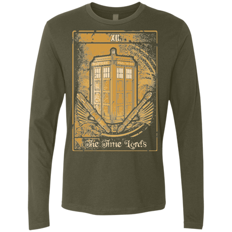 T-Shirts Military Green / Small THE TIMELORDS Men's Premium Long Sleeve