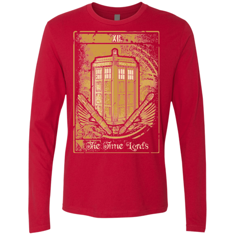 T-Shirts Red / Small THE TIMELORDS Men's Premium Long Sleeve