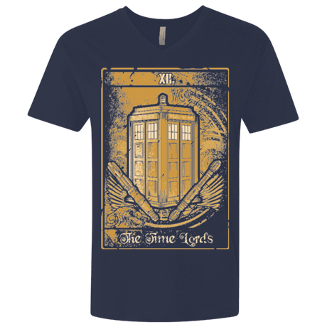 T-Shirts Midnight Navy / X-Small THE TIMELORDS Men's Premium V-Neck