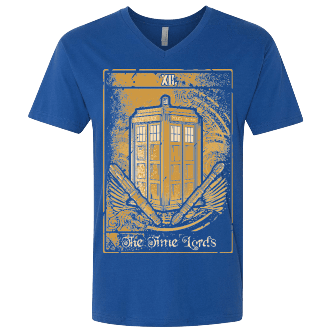 T-Shirts Royal / X-Small THE TIMELORDS Men's Premium V-Neck