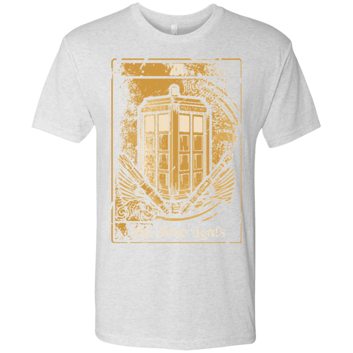 T-Shirts Heather White / Small THE TIMELORDS Men's Triblend T-Shirt