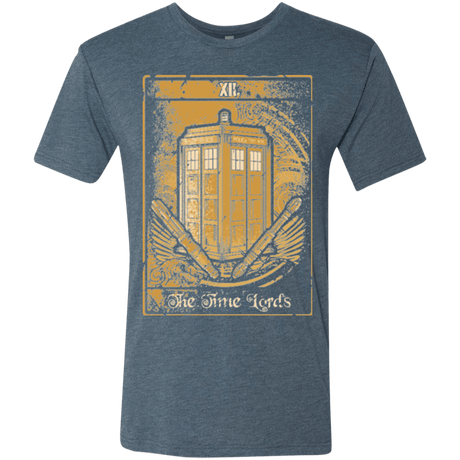 T-Shirts Indigo / Small THE TIMELORDS Men's Triblend T-Shirt