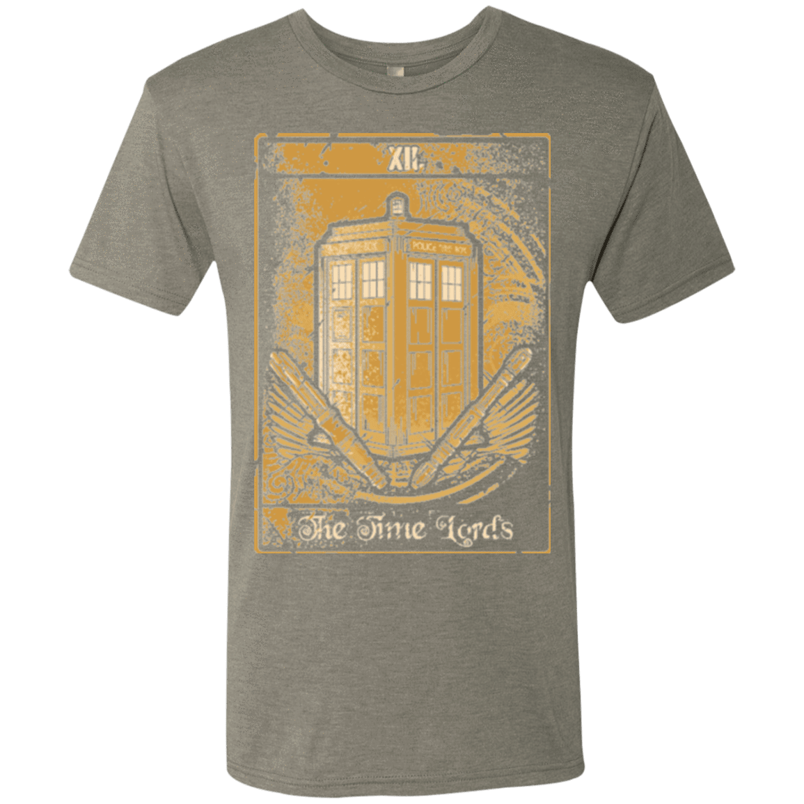 T-Shirts Venetian Grey / Small THE TIMELORDS Men's Triblend T-Shirt