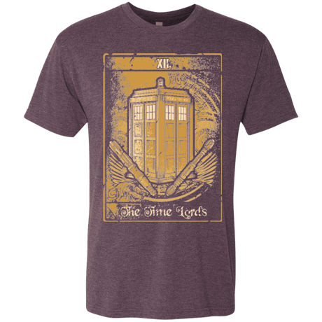 T-Shirts Vintage Purple / Small THE TIMELORDS Men's Triblend T-Shirt