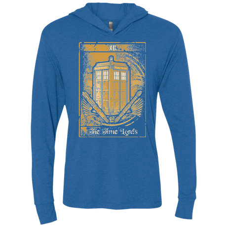 T-Shirts Vintage Royal / X-Small THE TIMELORDS Triblend Long Sleeve Hoodie Tee