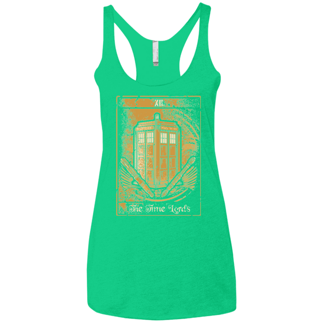 T-Shirts Envy / X-Small THE TIMELORDS Women's Triblend Racerback Tank