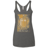T-Shirts Premium Heather / X-Small THE TIMELORDS Women's Triblend Racerback Tank
