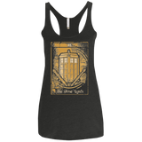 T-Shirts Vintage Black / X-Small THE TIMELORDS Women's Triblend Racerback Tank