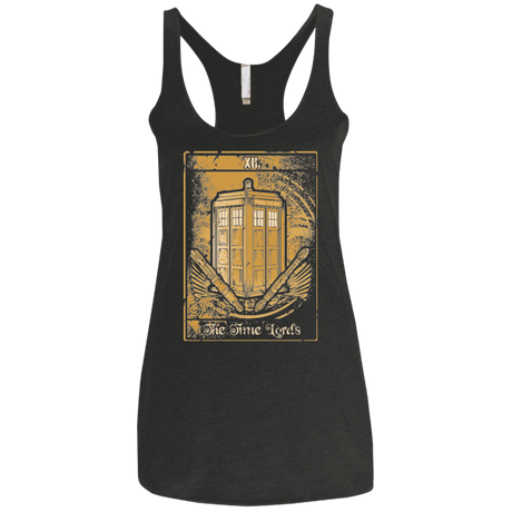 T-Shirts Vintage Black / X-Small THE TIMELORDS Women's Triblend Racerback Tank