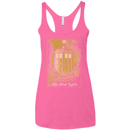 T-Shirts Vintage Pink / X-Small THE TIMELORDS Women's Triblend Racerback Tank