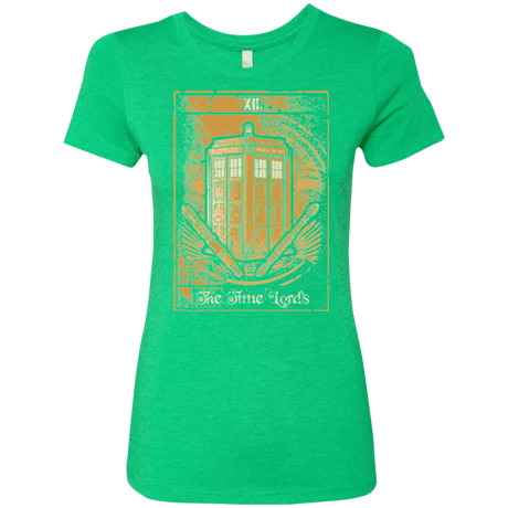 T-Shirts Envy / Small THE TIMELORDS Women's Triblend T-Shirt