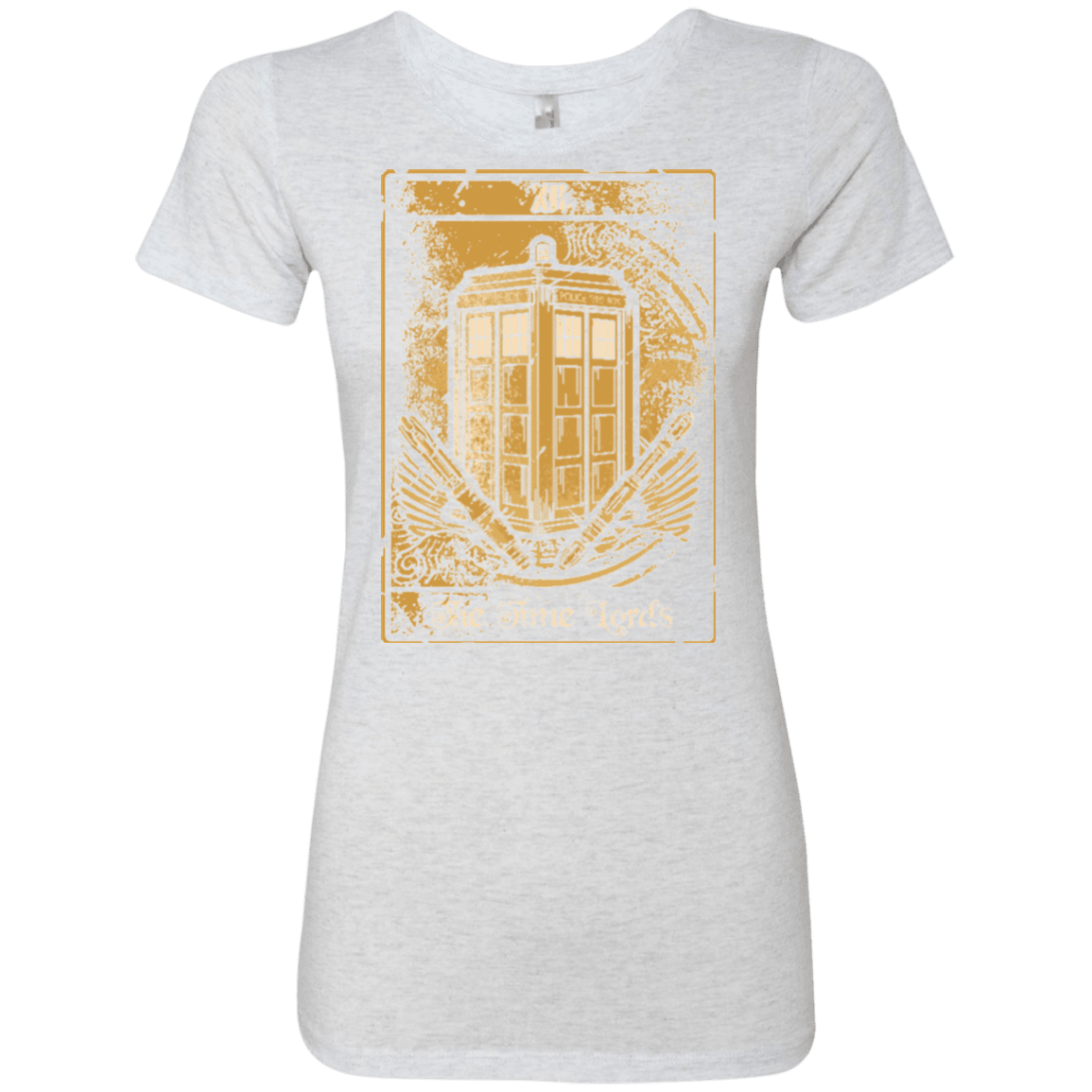 T-Shirts Heather White / Small THE TIMELORDS Women's Triblend T-Shirt