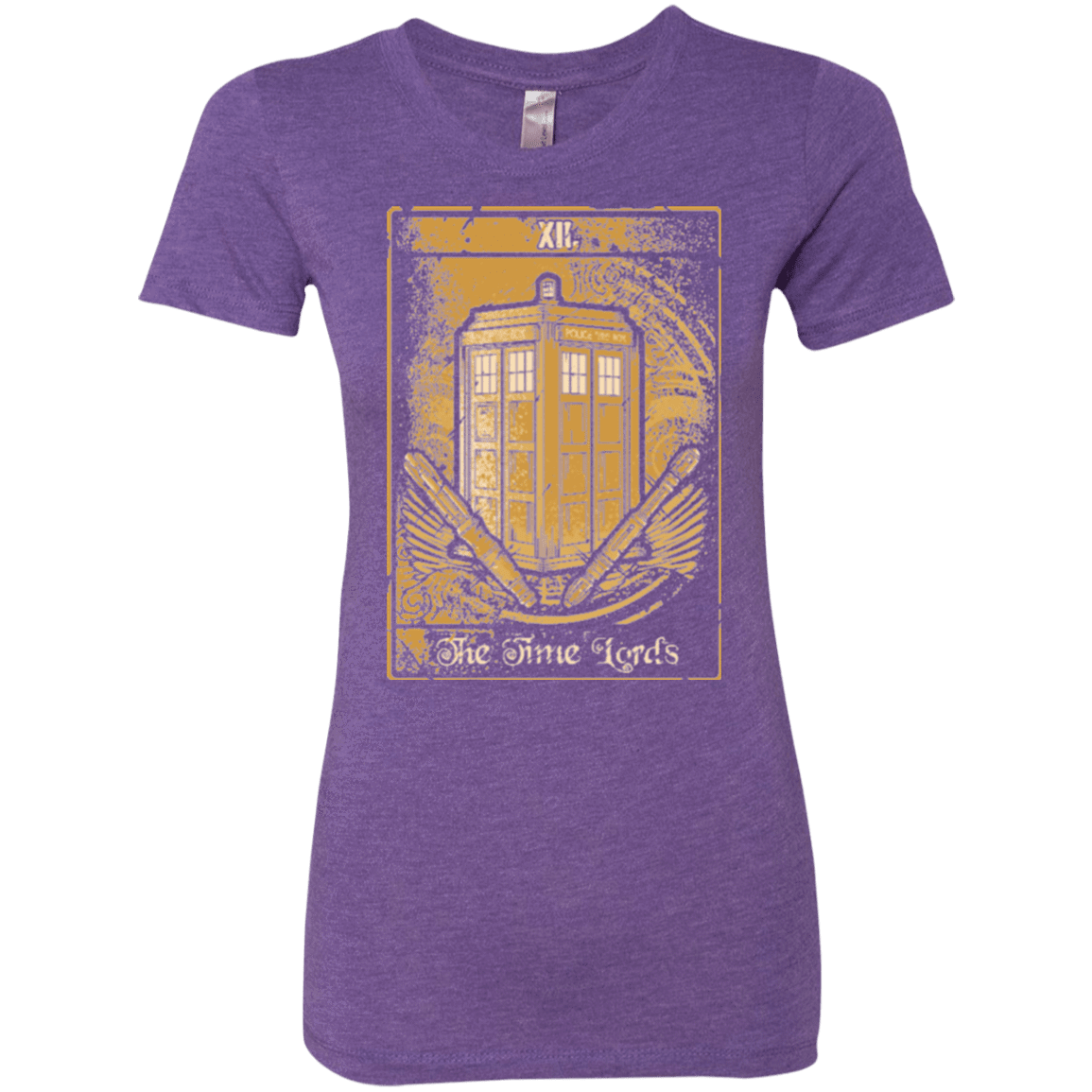 T-Shirts Purple Rush / Small THE TIMELORDS Women's Triblend T-Shirt