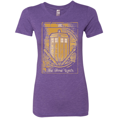 T-Shirts Purple Rush / Small THE TIMELORDS Women's Triblend T-Shirt