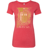 T-Shirts Vintage Red / Small THE TIMELORDS Women's Triblend T-Shirt