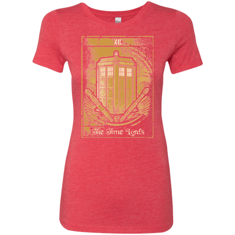 T-Shirts Vintage Red / Small THE TIMELORDS Women's Triblend T-Shirt