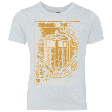 T-Shirts Heather White / YXS THE TIMELORDS Youth Triblend T-Shirt