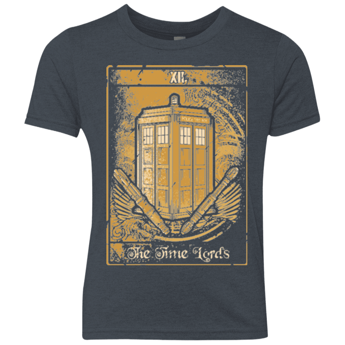 T-Shirts Vintage Navy / YXS THE TIMELORDS Youth Triblend T-Shirt