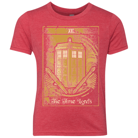 T-Shirts Vintage Red / YXS THE TIMELORDS Youth Triblend T-Shirt