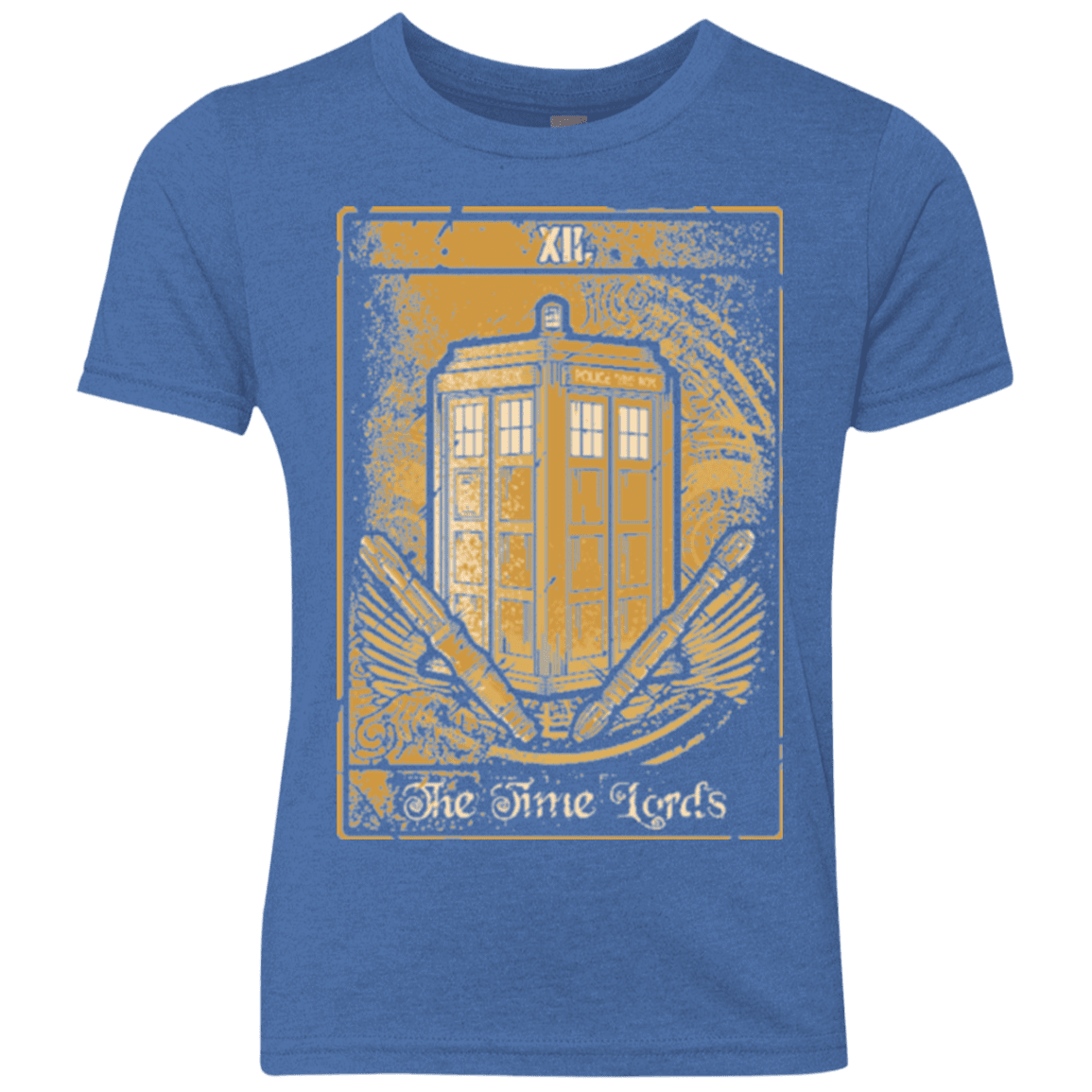 T-Shirts Vintage Royal / YXS THE TIMELORDS Youth Triblend T-Shirt
