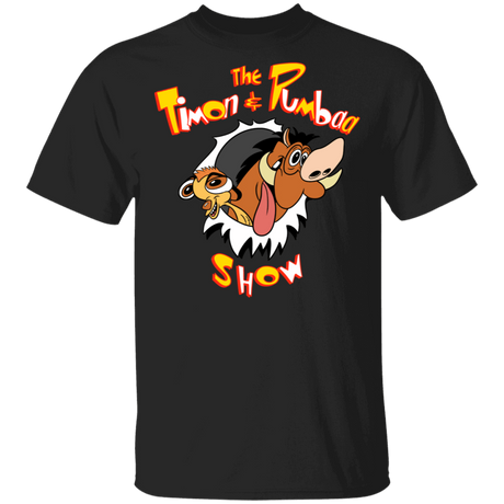 T-Shirts Black / S The Timon And Pumbaa Show T-Shirt