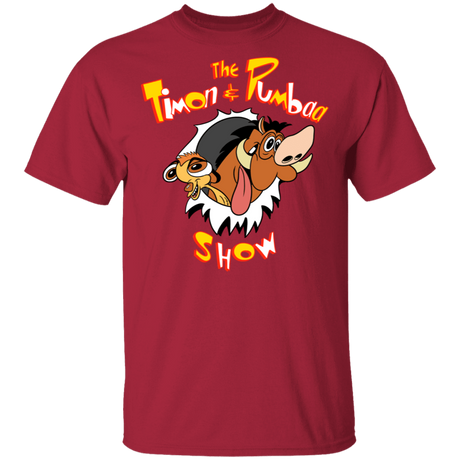 T-Shirts Cardinal / S The Timon And Pumbaa Show T-Shirt