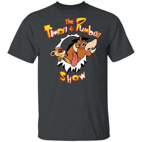 T-Shirts Dark Heather / S The Timon And Pumbaa Show T-Shirt