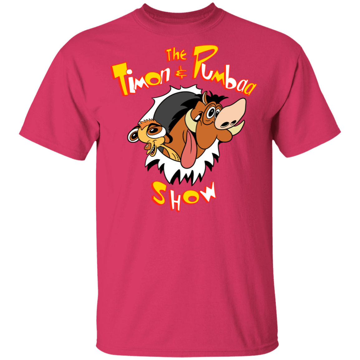 T-Shirts Heliconia / S The Timon And Pumbaa Show T-Shirt