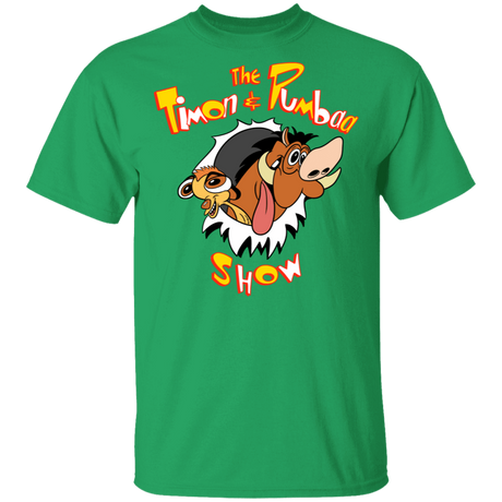 T-Shirts Irish Green / S The Timon And Pumbaa Show T-Shirt
