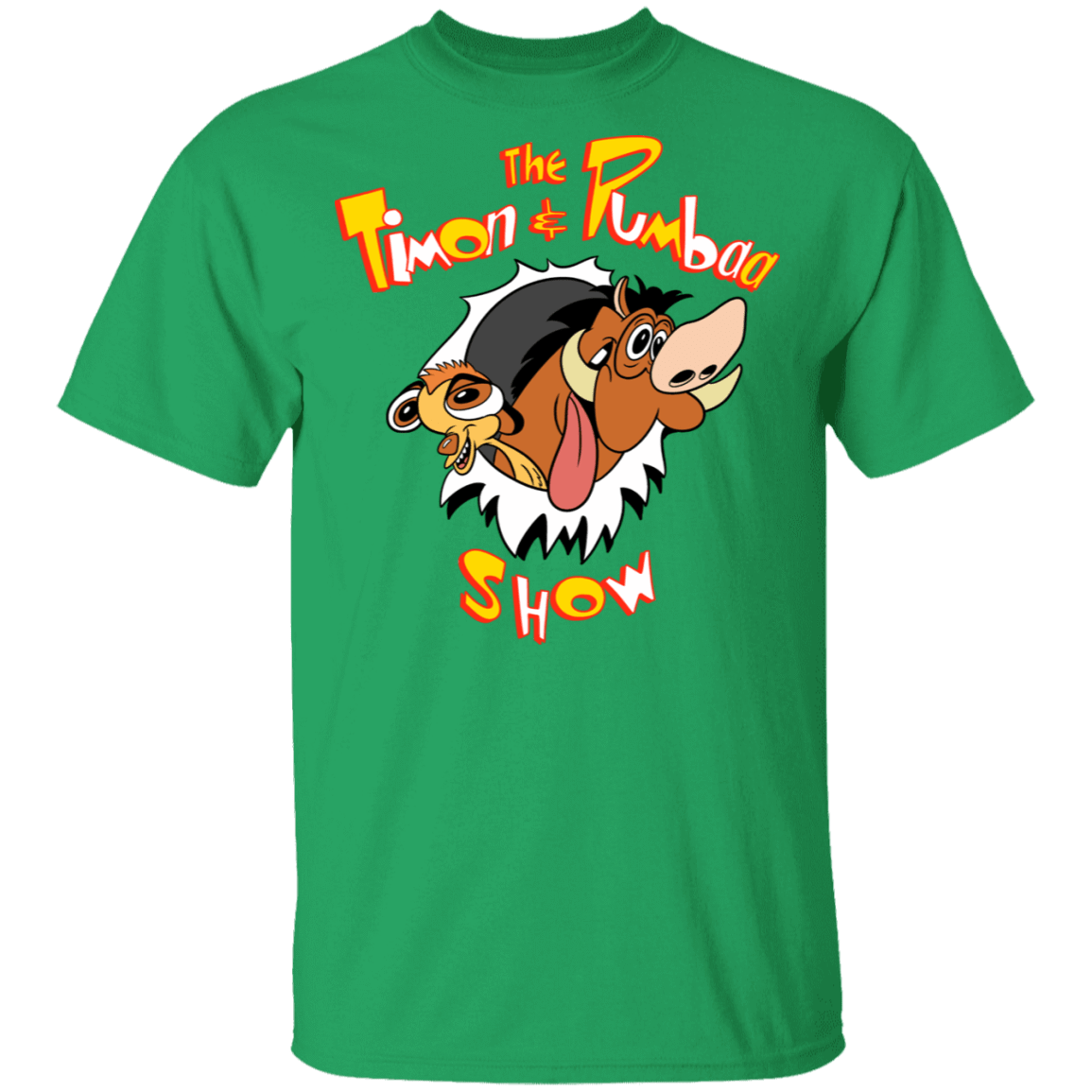 T-Shirts Irish Green / S The Timon And Pumbaa Show T-Shirt