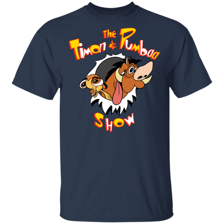 T-Shirts Navy / S The Timon And Pumbaa Show T-Shirt
