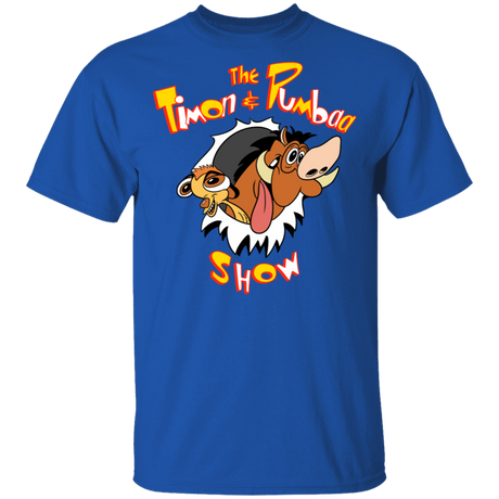 T-Shirts Royal / S The Timon And Pumbaa Show T-Shirt