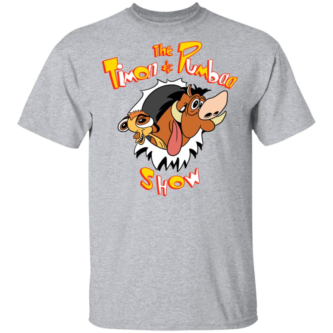 T-Shirts Sport Grey / S The Timon And Pumbaa Show T-Shirt