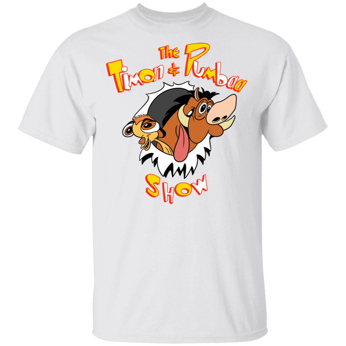 T-Shirts White / S The Timon And Pumbaa Show T-Shirt