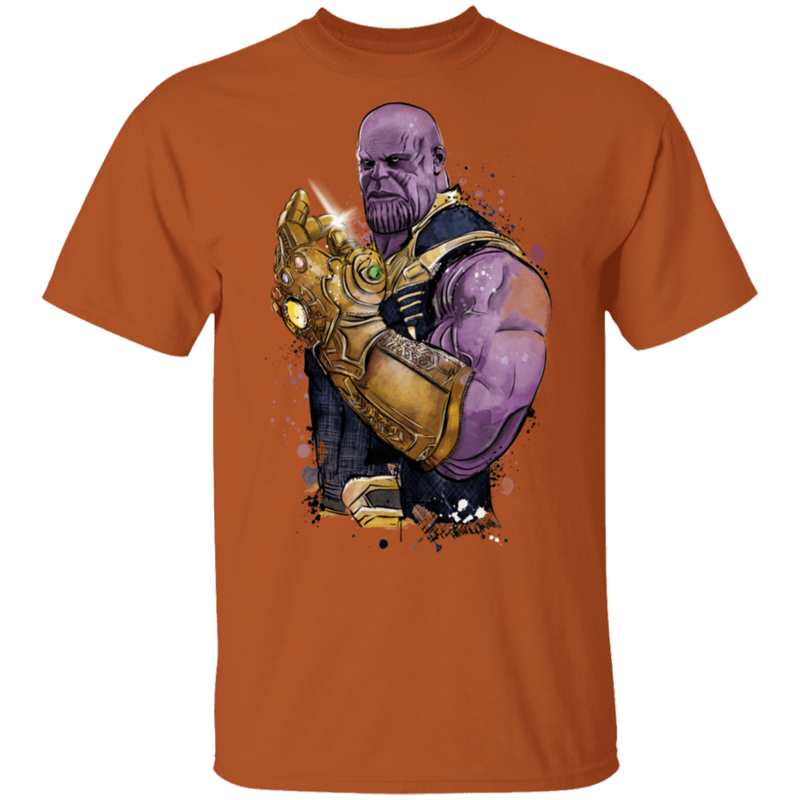 T-Shirts Texas Orange / S The Titan Watercolor T-Shirt