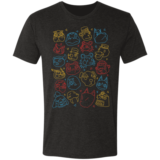 T-Shirts Vintage Black / S The Town Gang Men's Triblend T-Shirt