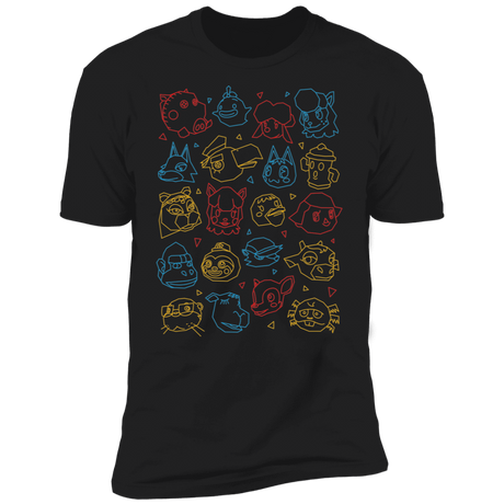 T-Shirts Black / X-Small The Town Gang v2 Men's Premium T-Shirt