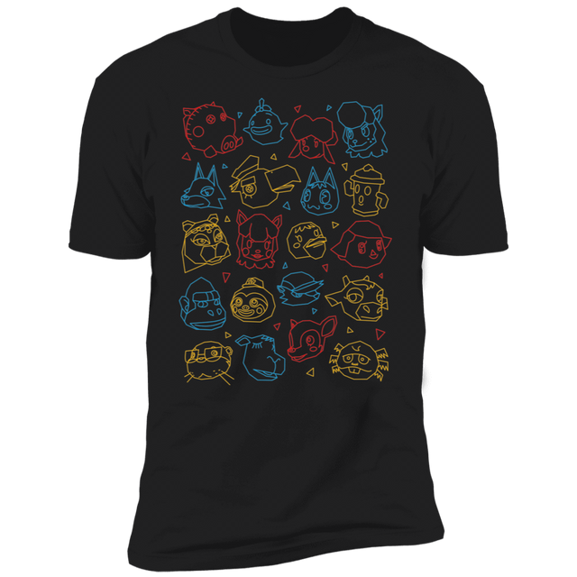 T-Shirts Black / X-Small The Town Gang v2 Men's Premium T-Shirt