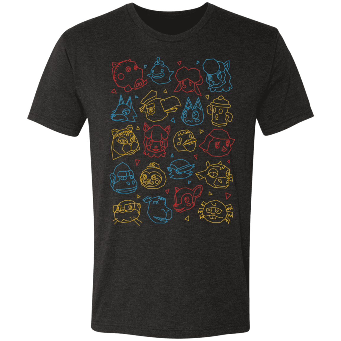 T-Shirts Vintage Black / S The Town Gang v2 Men's Triblend T-Shirt