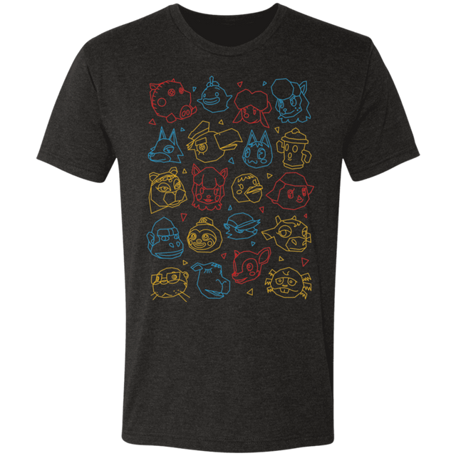 T-Shirts Vintage Black / S The Town Gang v2 Men's Triblend T-Shirt