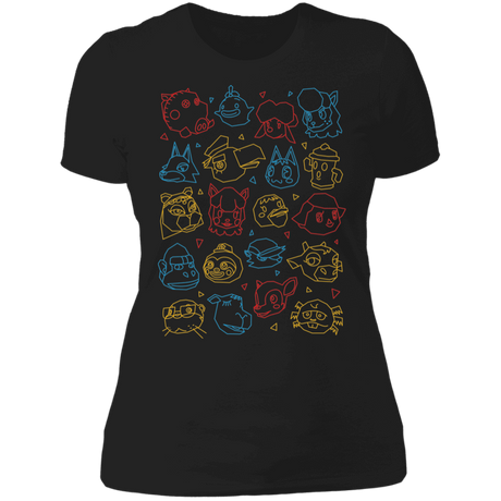 T-Shirts Black / X-Small The Town Gang v2 Women's Premium T-Shirt