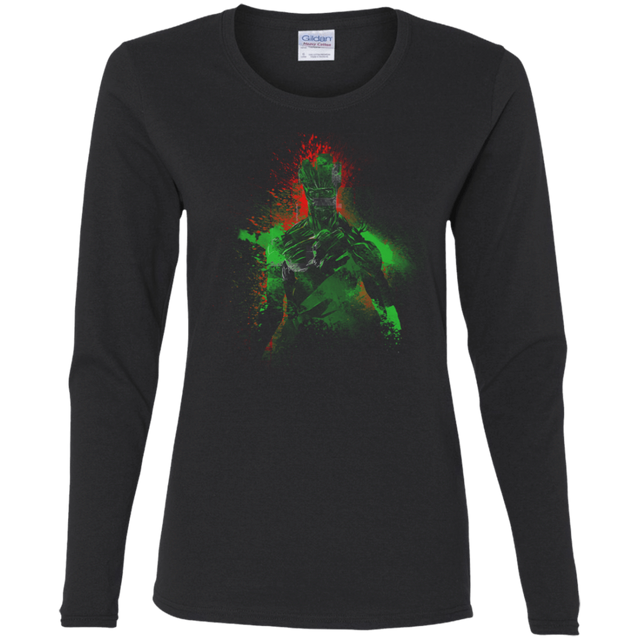 T-Shirts Black / S The Tree Women's Long Sleeve T-Shirt