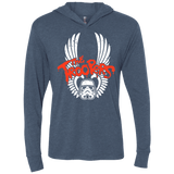 T-Shirts Indigo / X-Small THE TROOPERS Triblend Long Sleeve Hoodie Tee
