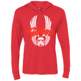 T-Shirts Vintage Red / X-Small THE TROOPERS Triblend Long Sleeve Hoodie Tee