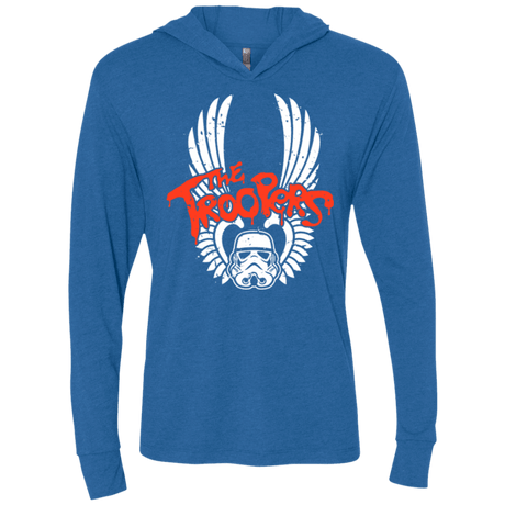 T-Shirts Vintage Royal / X-Small THE TROOPERS Triblend Long Sleeve Hoodie Tee