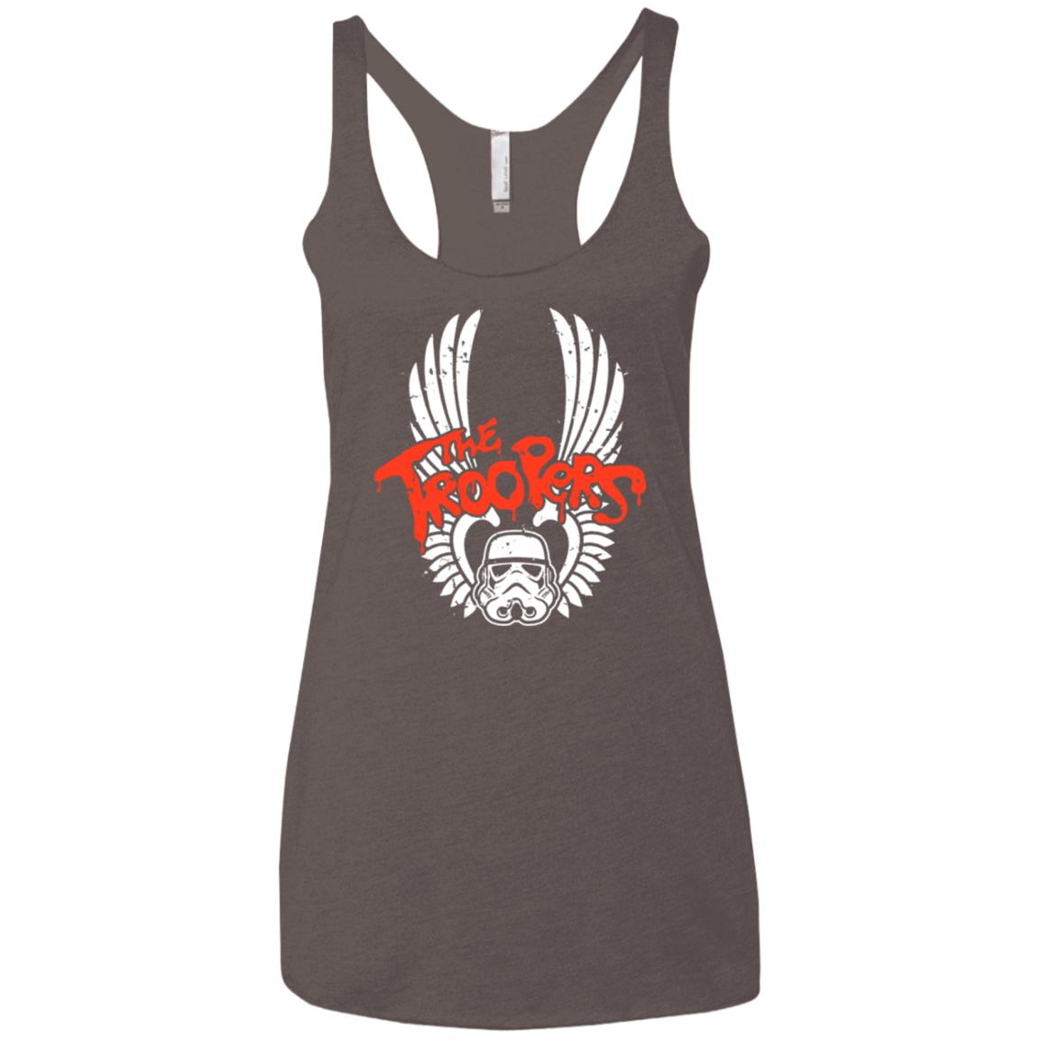 T-Shirts Macchiato / X-Small THE TROOPERS Women's Triblend Racerback Tank