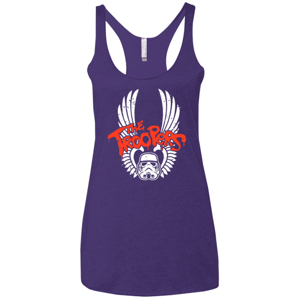 T-Shirts Purple / X-Small THE TROOPERS Women's Triblend Racerback Tank