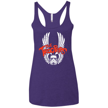 T-Shirts Purple / X-Small THE TROOPERS Women's Triblend Racerback Tank