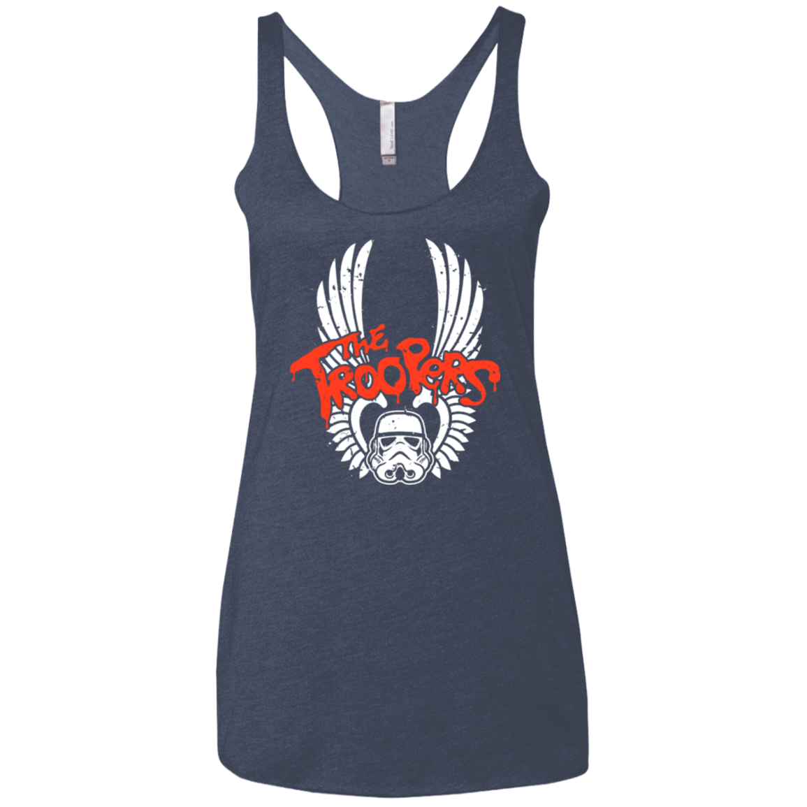 T-Shirts Vintage Navy / X-Small THE TROOPERS Women's Triblend Racerback Tank