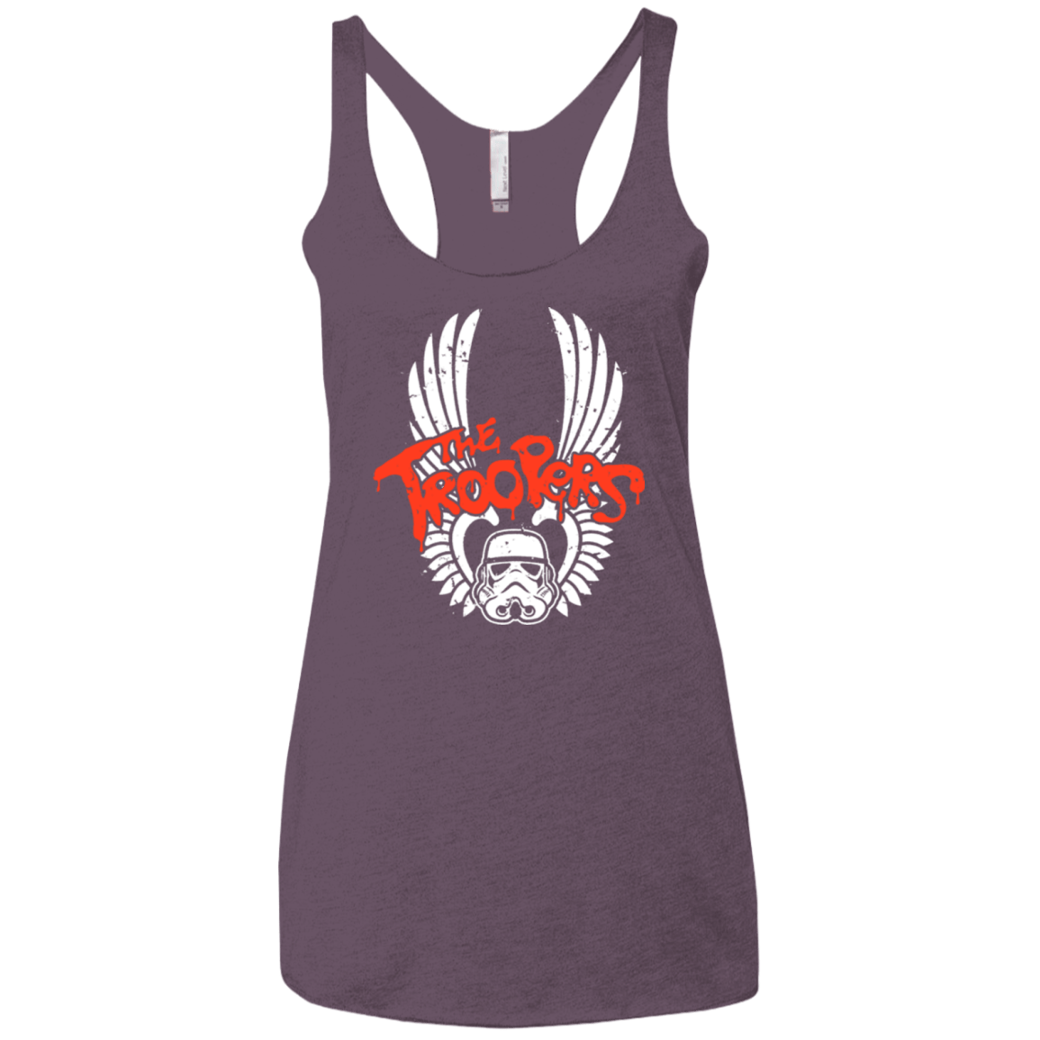 T-Shirts Vintage Purple / X-Small THE TROOPERS Women's Triblend Racerback Tank